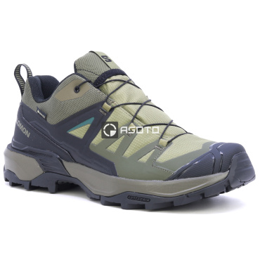 SALOMON X ULTRA 360 GTX olive men's outdoor shoes with Gore-Tex membrane
