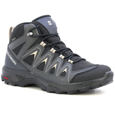 SALOMON X BRAZE MID GTX černá pánská trekingová obuv Goretex membrána