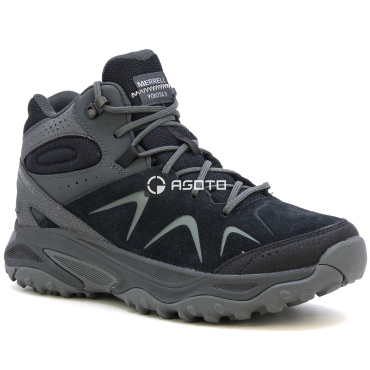 MERRELL YOKOTA 3 MID GTX black černá pánská outdoor obuv GORE-TEX® membrána
