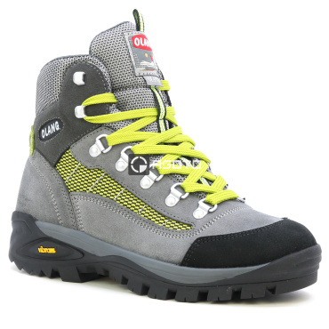 OLANG Tarvisio 822 šedá dámská kožená pohodlná outdoor obuv s membránou