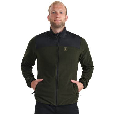 Deerhunter Denmark Northward olivová fleece outdoor/hunting bunda