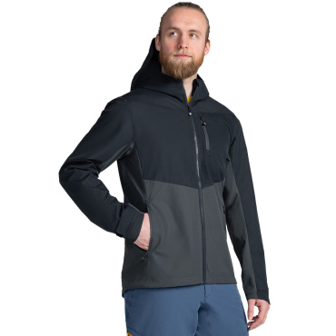 KILPI Sonna M černá pánská outdoor bunda s membránou Siberium 10 000 mm