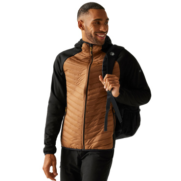 REGATTA Andreson Hybrid brown men’s outdoor jacket, practical, year round use