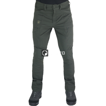 Deerhunter Denmark Canop Stretch 4 WAY olivové pánské letní lehké outdoor kalhot