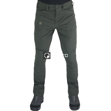 Deerhunter Denmark Canop Stretch 4 WAY olivové pánské letní lehké outdoor kalhot