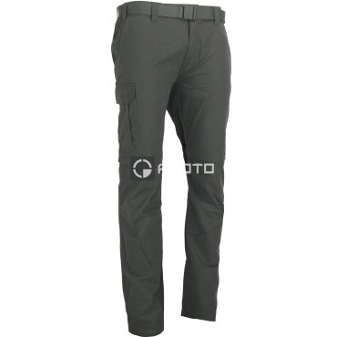 Deerhunter Denmark Slogen Zip-Off hnědé pánské outdoor kalhoty 2v1 + pásek