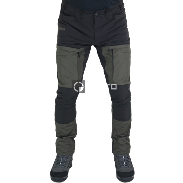 BLAKLADER Sweden olivové pánské outdoor/pracovní kalhoty Stretch CORDURA®