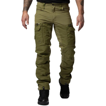 Beyond Nordic Sweden pánské zelené outdoor kalhoty stretch pohodlné voděodpudivé