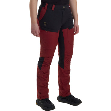 Deerhunter Denmark Lady Ann červené dámské outdoor kalhoty pohodlné moderní