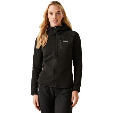 REGATTA Wms Hood Newhill černá dámská outdoor mikina