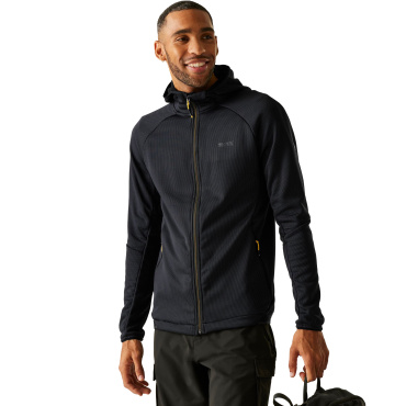 REGATTA Everet šedá pánská funkční pružná outdoor mikina nejen na hory