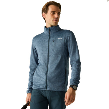 REGATTA Hillden blue men's technical midlayer