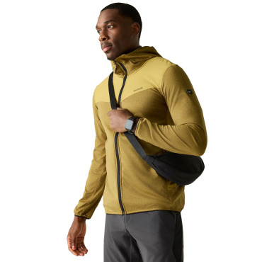 REGATTA Finchdale yellow men's outdoor stretch technical midlayer