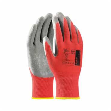 ARDON A8021 Blade red latex-coated work gloves for general use