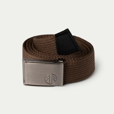 Beyond Nordic Sweden BN409 hnědý uni pásek s kovovou sponou