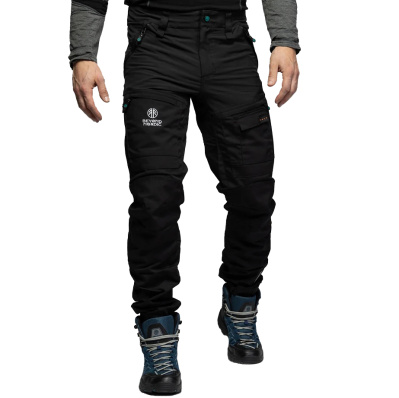 Beyond Nordic Sweden Onyx černé pánské outdoor kalhoty Teflon EcoElite®