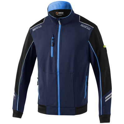 SPARCO Light TW modrá pánská softshell bunda