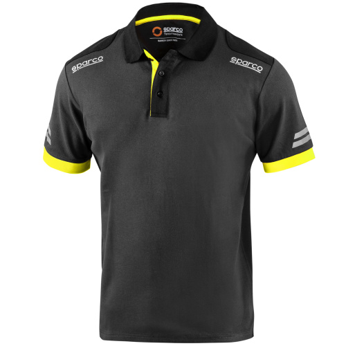 SPARCO POLO TW šedá pánská polokošile