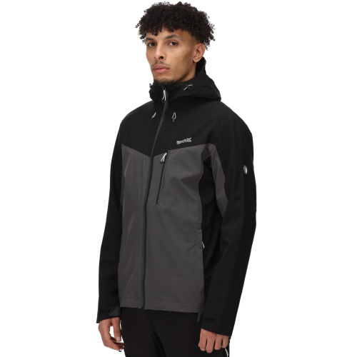REGATTA Birchdale šedá pánská outdoor bunda + Isotex membrána 10 000 mm