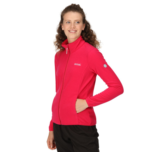REGATTA Clemance III růžová dámská outdoor fleece mikina