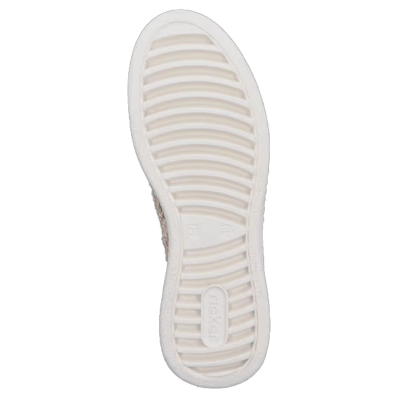 detail RIEKER N6409-62 béžové dámské letní tenisky