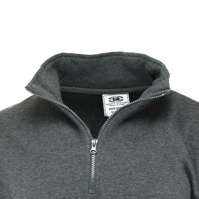 detail Pracovní mikina SIR Sirflex ZIP 34529G grey