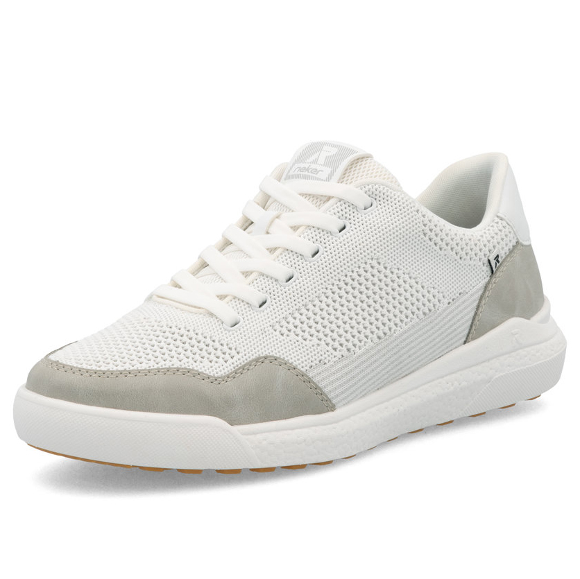 detail RIEKER U1104-80 bílé pánské tenisky