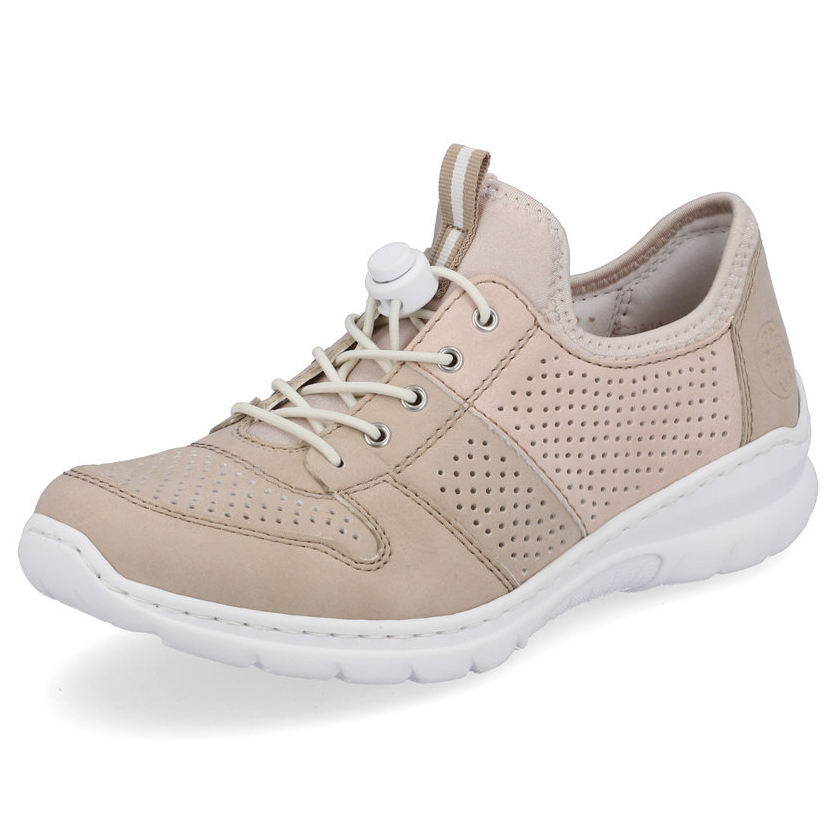 detail RIEKER L3254-62 béžové dámské tenisky