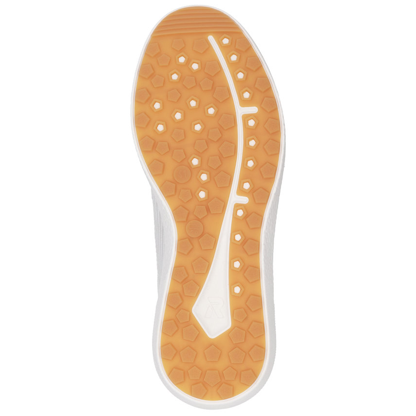 detail RIEKER U1104-80 bílé pánské tenisky