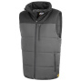 preview JCB Gilet grey men’s insulated vest, Ripstop finish for enhanced durability