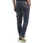 preview DIADORA Stone Plus modré pánské kalhoty Jeans Stretch