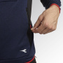 preview DIADORA Techno Polar fleece Stretch modrá pánská zimní mikina