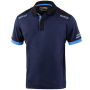 preview SPARCO Toledo POLO TW modrá pánská polokošile