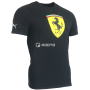 náhled Puma Ferrari Shield černé pánské triko 100% Ba