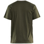 preview BLAKLADER Sweden Grit olivové pánské profi triko 100% Ba