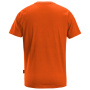 preview SNICKERS Logo oranžové pánské triko ze 100% bavlny pro větší pohodlí
