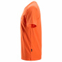 preview SNICKERS Logo oranžové pánské triko ze 100% bavlny pro větší pohodlí