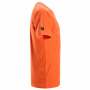 preview SNICKERS Logo oranžové pánské triko ze 100% bavlny pro větší pohodlí