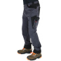 preview COFRA Hagfors softshell pracovní kalhoty šedé