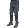 preview NORTH WAYS Kery Stretch šedé pánské pracovní kalhoty