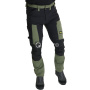 preview SNICKERS AllroundWork Stretch olivové pánské pracovní kalhoty