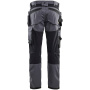 preview BLAKLADER Sweden Craftsman Stretch šedé pánské pracovní kalhoty + kapsy