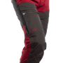 náhled ARRAK SWEDEN Hybrid Stretch červené pánské outdoor kalhoty voděodolné