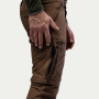 preview Beyond Nordic Zip-Off hnědé pánské outdoor kalhoty 2v1 Teflon EcoElite®