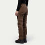 preview Beyond Nordic Sweden Zip-Off hnědé dámské outdoor kalhoty 2v1 Teflon EcoElite®