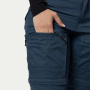 preview Beyond Nordic Sweden Zip-Off modré dámské outdoor kalhoty 2v1 Teflon EcoElite®