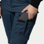 preview Beyond Nordic Sweden Zip-Off modré dámské outdoor kalhoty 2v1 Teflon EcoElite®