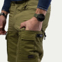 preview Beyond Nordic Sweden BN010 zelené pánské outdoor kraťasy Teflon EcoElite®