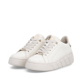 preview Rieker W2601-82 bílé dámské kožené tenisky