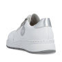 preview RIEKER N6508-80 bílé dámské kožené sneakersy antistress